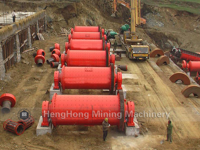 Wet Ball Mill in Mine Site