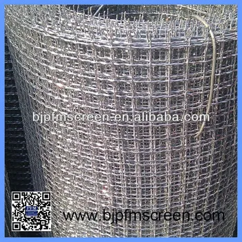 High quality stainless steel metal crimped wire mesh