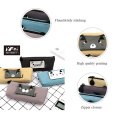 Hot selling custom cute cat canvas pencil case