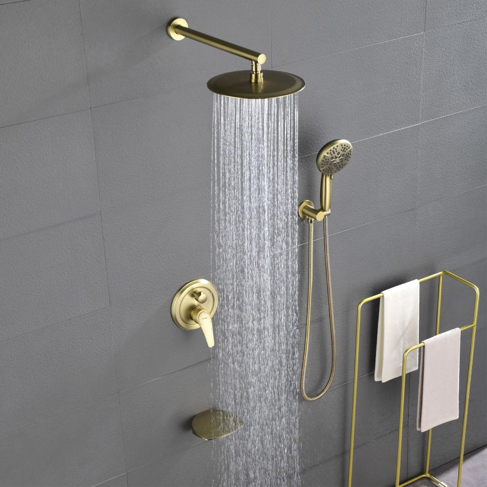 Wall Mounted Shower Set 88054bg 12 3