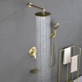 Widespread Bathroom Waterfall Shower Set