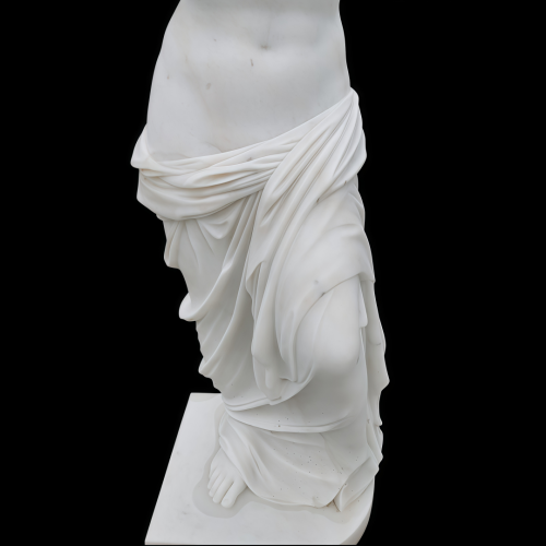 Escultura de arte griego tallado a mano