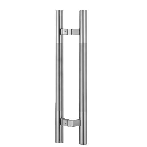 Регулируемое расстояние между отверстиями Стеклянная дверная ручка из нержавеющей стали