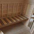 sala de vapor de sauna infrarroja en interiores
