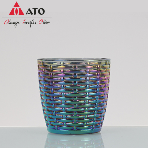 ATO -Atmosphäre Glaskerzenhalter Desktop Kerzenbecher