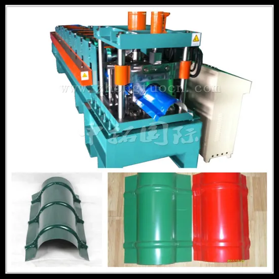 roof ridge cap tile roll forming machine arch roof forming machine