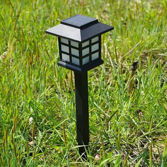 White LED Mini Tube Light - Waterproof Solar-Powered Outdoor Garden Lights