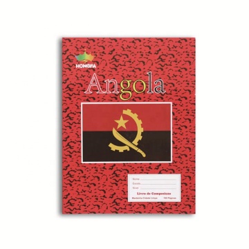 Angola Single Line Exercise Book 16x21cm 96pages