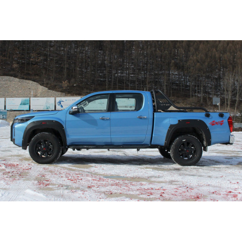 Двухрядный пикап для рекламы