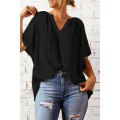 Summer V-neck top Chiffon shirt