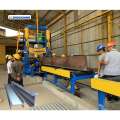 H Beam Line Assembly Welding Straightening Machine