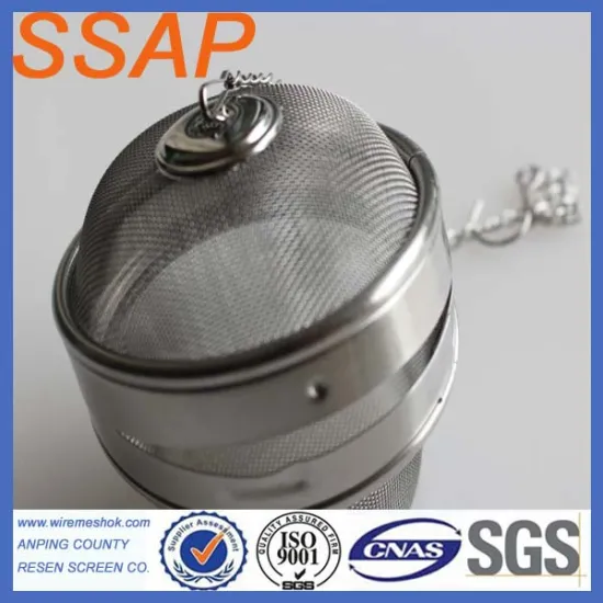 Eco-Friendly stainless steel filter tea infuser/stainless steel filter tea ball