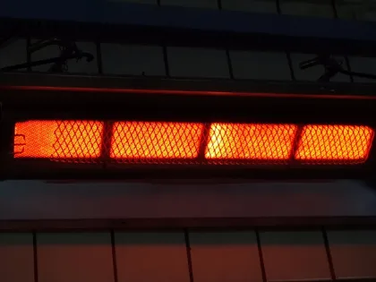 North America popular premium patio outdoor hanging heating equipment infrared gas heater