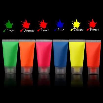 Neon Nights Body Paint Black Light Face Paint