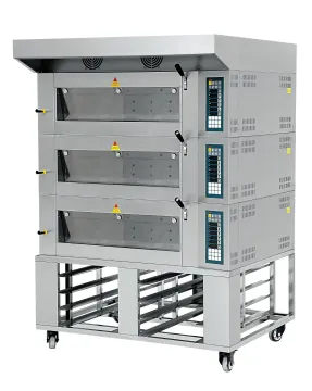 Commercial 3 Deck Oven 9-Tray Electric Baking Ovens for Sale