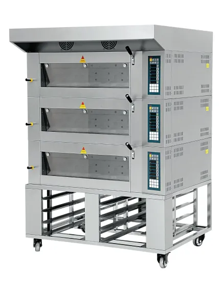 Commercial 3 Deck Oven 9-Tray Electric Baking Ovens for Sale