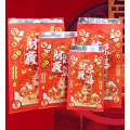 Disposable printed aluminum foil lined paper bags