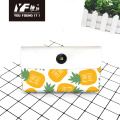 Estilo de frutas de fruta personalizada PU cuero Bag Bag Cosmetic Bag Case y bolso multifuncional