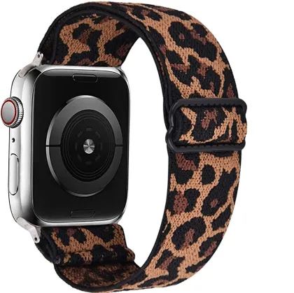 Camouflage Elastic Nylon Watch Bands for Apple Watch