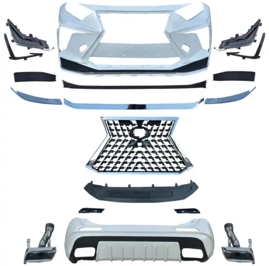 Fit For Toyota RAV4 Front Rear Bumper Diffuser Protector Guard Skid Plate ABS Chrome Finish