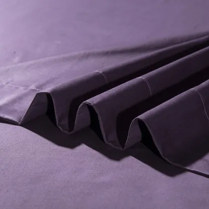 Windsor Purple 100% Egyptian Cotton Simple Style Bedding Sheet