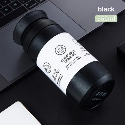 2024 New Style Office Thermos Cups Thermal Coffee Cup 304 Stainless Steel Thermos Cup Double-layer Business Gift