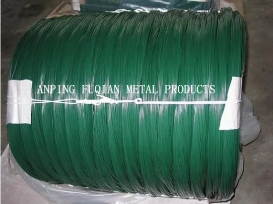 pvc coated iron wire