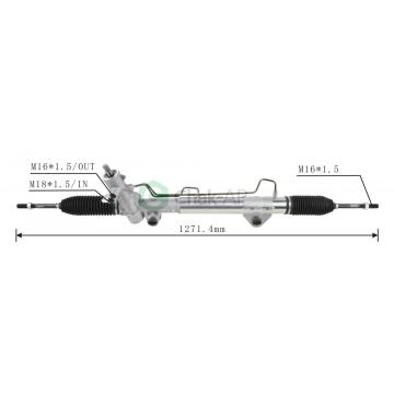 LHD Système de direction assistée hydraulique Composants Racks de direction Dodge Dakota 4WD 2000-2004