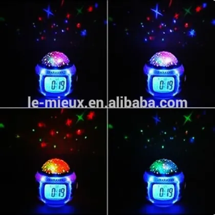 2014 Calendar, Musical Star Sky Projector Clock