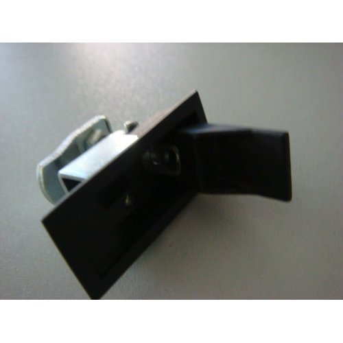 Black PVC Coated ZDC Electronic Cabinet Locks