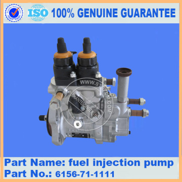 PC400-7 excavator fuel supply pump 6156-71-1111