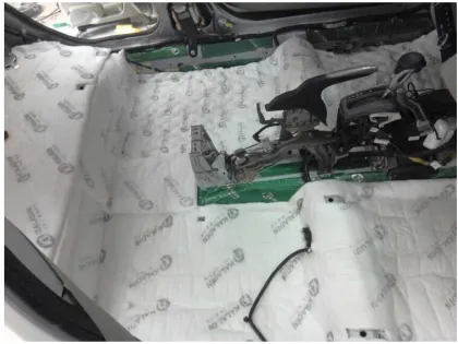 Supplier China car sound damping acoustic damping material