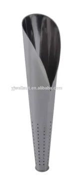 Conical stainless steel tea infuser / strainer / skimmer