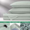 China Wholesale Cooling Pure Bamboo Bed Sheets Bedding Set Supplier