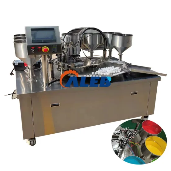 Automatic Can Sealing Machine for Filling, Sealing, and Capping of Canned Foods, Beverages, and Powders