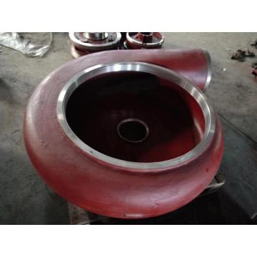 Volute kromium tinggi dari cangkang pompa bubur