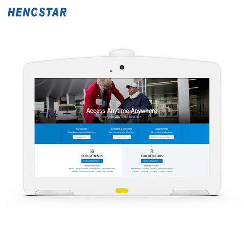 Monitor de pantalla mèdica de tauleta intel·ligent Android de 13,3&quot;.