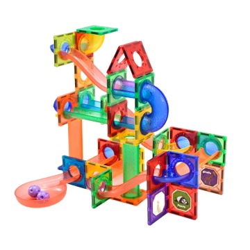 Hot Selling 100-Piece Marble Run Toy Set: An Exciting Educational Building Block Playset for Kids