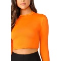 Long Sleeve Crop Tops for Women