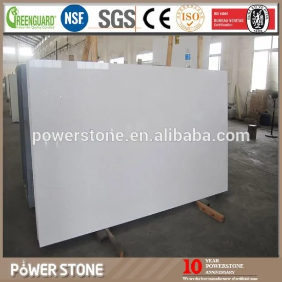 Crystal White Quartz ,Artificial Quartz Stone,Quartz stone Slabs