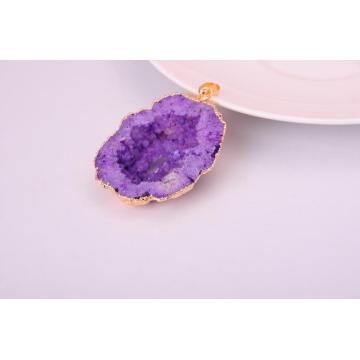 Amethyst Crystal Jewelry Necklace Pendant