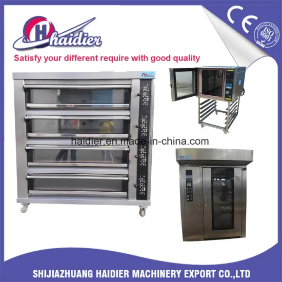 Bakery Equipment 4 Trays Electric Oven Bakery Bread Baking Oven Machine