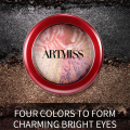 ARTMISS Palette di ombretti pigmentati con glitter