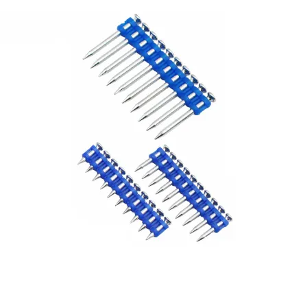 Clip-tip gas nail blue strips