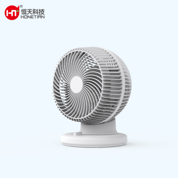 HONETIAN 3D oscillation 3 speeds knob control 8 inches AC circulator table hot sellers custom colors indoor plastics fan