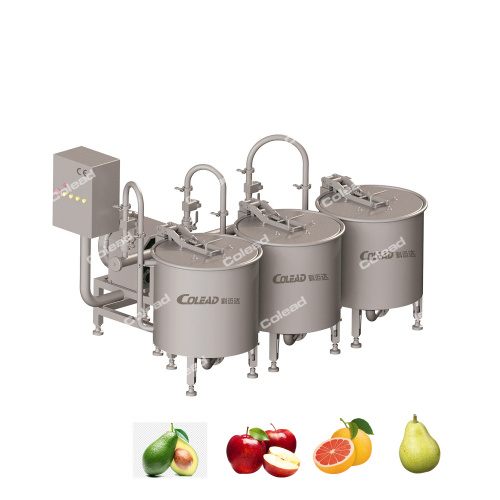 Machine à laver des fruits et légumes manuels avec panier