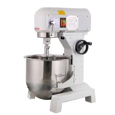 30 Quart Floor Mixer, Commercial Gear Driven Planetary Mixer, Vertical Bowl Lift Dough Mixer