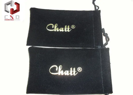 Durable Drawstring Velvet Gift Bag , Jewelry Packaging Bags