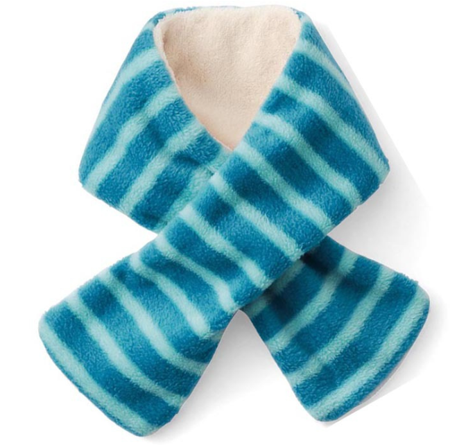 Printing Polar Fleece Scarf Blue