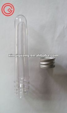 Screw cap with plastic tube